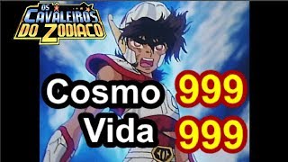 NES Saint Seiya Ougon Densetsu Kanketsu Hen  começando com 999 no cosmo e vida [upl. by Sinnek]