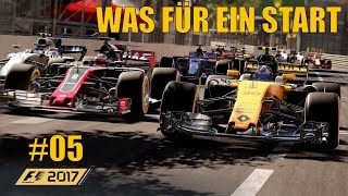 Er wird 5 Plätze nach vorne geschubst 05 Bahrain 12 F1 2017 Online [upl. by Stoat]