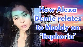 How Alexa Demie relates to Maddy on ‘Euphoria’ [upl. by Atil565]