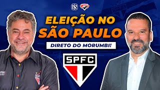 JÚLIO CASARES REELEITO Eleições no São Paulo Futebol Clube direto do Morumbi  Gabriel Sá [upl. by Sosthina]