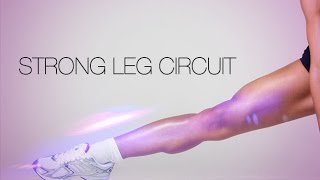 Best Bodyweight LEG WORKOUT Womens Body Weight Beast [upl. by Eimile]