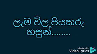 Hopalu wanapetha karaoke හෝපලු වනපෙත [upl. by Dickenson818]