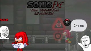 Truly a Knuckles Oh no moment  Sonicexe The Disaster 2D Remake Knuckles Gameplay [upl. by Gypsy453]