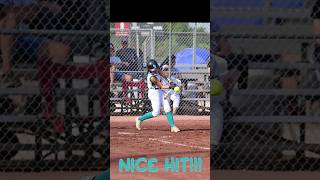 Stunning SlowMo Smash Batters Perfect Hit Fastpitch shorts [upl. by Ahseet409]