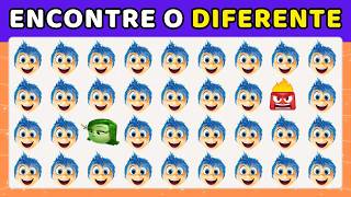 ðŸ’¥25 DESAFIOS INCRIVÃ‰IS ðŸ•µï¸â€â™‚ï¸EDIÃ‡ÃƒO Divertida MenteInside Out ðŸŽ¬ Encontre o EMOJI DiferenteðŸ‘€ QUIZ [upl. by Brianna]