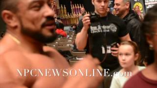 IFBB Pro Bodybuilder Roelly Winklaar Guest Posing Video From 2016 NPC Natural OHIO [upl. by Enitsahc552]