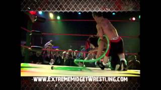 Strokers Dallas  Extreme Midget Wrestling Comes to Strokers Dallas [upl. by Navis]