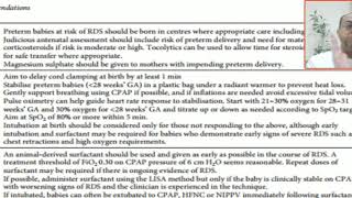 Case 96 Practical guideline of management of RDS respiratory distress syndrome surfactant replaceme [upl. by Nehttam]