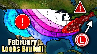 February Looks Brutal  Long Range Outlook [upl. by Elfrida426]