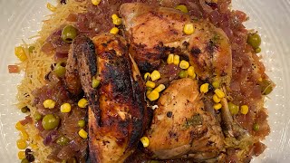 Vermicelles au poulet à la sénégalaise [upl. by Alayne]