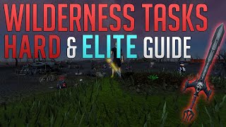 Hard amp Elite Wilderness tasks guide  Runescape 3 [upl. by Littlejohn]