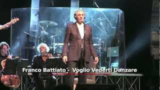 Voglio Vederti Danzare  Franco Battiato Live MM6210 [upl. by Ailecec]