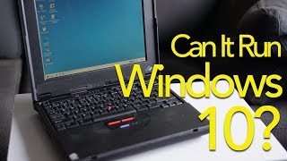 Can You Install Windows 10 on a Pentium II [upl. by West]