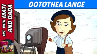 Art with Mati and Dada – Dotothea Lange  Kids Animated Short Stories in English [upl. by Parhe633]