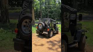 Mahindra Jeep classic💥jeeplife jeepclassicmahindra mahindrajeep classic keralagram offroad [upl. by Leviram]