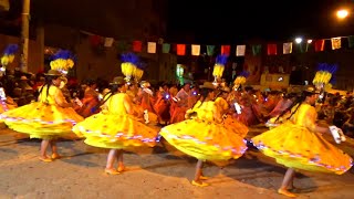 Maravillosa entrada FOLKLÓRICA de LAHUACHACA 2022 Sica Sica prov Aroma con la banda POOPO de Oruro [upl. by Adnorahc]