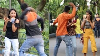 All Time Best Slapping Prank Ever by PrankBuzz [upl. by Imuyam982]