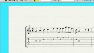 Sibelius L1 Guitar Tabs Training Tutorial [upl. by Ellesor]