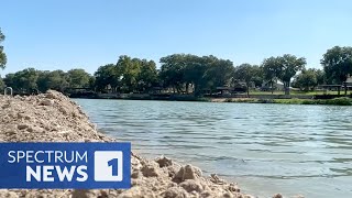 New Braunfels Celebrates as Lake Dunlap Returns After Dam Break [upl. by Minor]