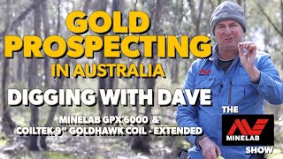 Testing Coiltek Goldhawk 9quot Coil on Minelab GPX 6000 Metal Detector [upl. by Ranit]