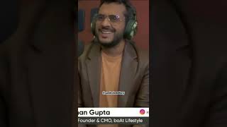 Boat Founder Aman Gupta’s Strategy  boat boatlifestyle startup amangupta sharktankindia [upl. by Marquis]