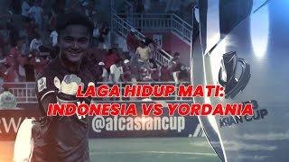 Laga Hidup Mati Indonesia Vs Yordania  AKIP tvOne [upl. by Klotz979]