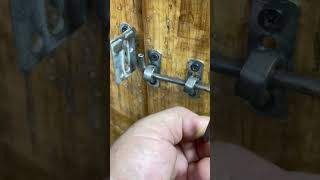 Simple idea  Craft design  DIY  Gate latch lock [upl. by Amarillis]