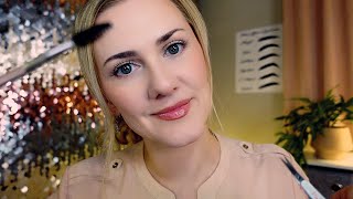 Detailed Brow Shaping amp Tinting 🖊 ASMR Closeup Whisper [upl. by Debbie30]