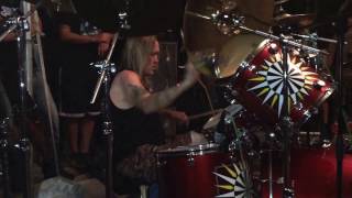 Nicko McBrain  Number of the Beast  Nickos Restaurant Up close and personal [upl. by Norton]