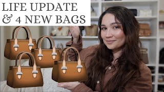 LIFE UPDATE amp REVEALING 4 NEW HANDBAGS Dior amp Senreve [upl. by Kimbra]