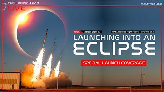 LIVE NASA 3 Rocket Eclipse Launch [upl. by Jorgan941]