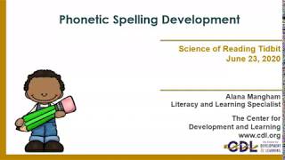 Phonetic Spelling Development [upl. by Aihsela]