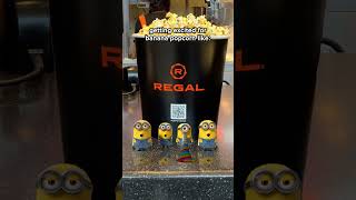 The Minions sing about our banana popcorn 🍌🍿 [upl. by Nonnahsed943]