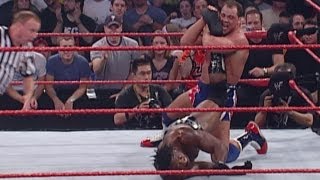 FULLLENGTH MATCH  Raw  Booker T vs Kurt Angle  World Heavyweight Championship [upl. by Oirevas]