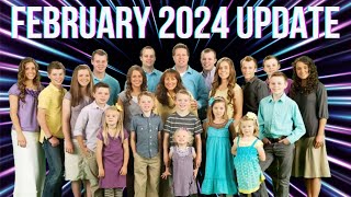 Duggar Family Update February 2024 New Pregnancies Baby Arrivals amp Family Drama [upl. by Htiekal]