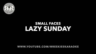 Small Faces  Lazy Sunday  Karaoke [upl. by Cindie]