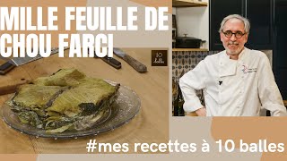 Le véritable millefeuille de chou farci auvergnat facile à faire [upl. by Koralie]