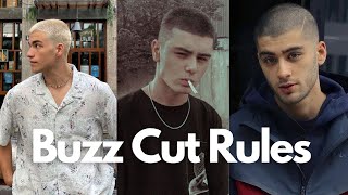 5 Rules for the Perfect Buzz Cut [upl. by Laamak]