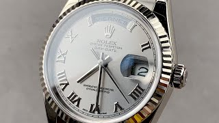 Rolex DayDate 118239 Rolex Watch Review [upl. by Pooh742]