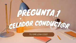 PREGUNTA 1 EXAMEN OPOSICIONES CELADOR CONDUCTOR SAS RESUELTA Y EXPLICADA [upl. by Tamarra]