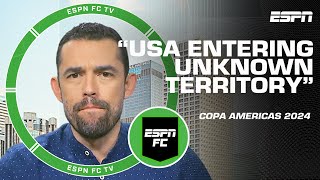 A TRICKY SITUATION 😬 United States hosting Copa Americas has Herculez Gomez on edge  ESPN FC [upl. by Aeli]