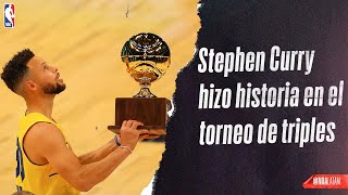 Stephen vs Sabrina 3 Point Challenge State Farm NBA AllStar Weekend [upl. by Armyn]