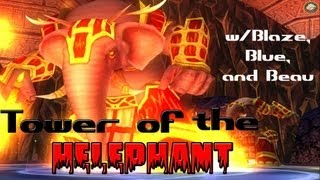 Wizard101 Tower of the Helephant Full Dungeon [upl. by Collayer]