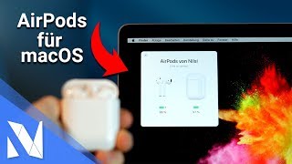 So kannst du die AirPods Features unter macOS verwenden  AirBuddy  NilsHendrik Welk [upl. by Valonia368]