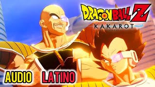 DRAGON BALL Z KAKAROT  Vegeta y Nappa llegan a la Tierra ESPAÑOL LATINO [upl. by Connelley]