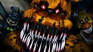 GOLDEN FREDDY ATTACKS  Five Nights at Freddys 4  Part 4 [upl. by Ettelorahc]