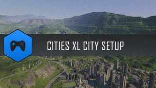 Cities XL Platinum Part 1 Starting your City [upl. by Eimme95]