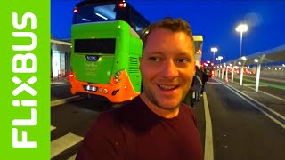 €30 Overnight Flixbus Brussels to London amp Bristol review [upl. by Freeborn]