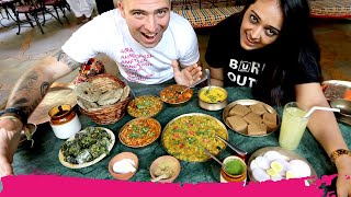 Northern GUJARATI Food from HEAVEN  Pol Neighborhood Tour  Ahmedabad India [upl. by Icnarf730]