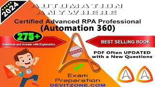 Automation 360  Automation Anywhere Certified Advanced RPA Professional  Mock Test  2024 Exam QampA [upl. by Nage]